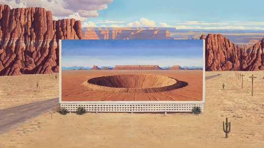 Asteroid City - Backdrop