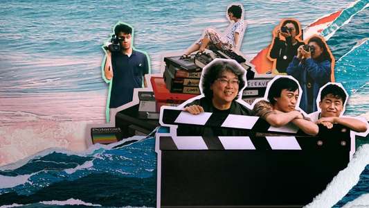 Yellow Door: '90s Lo-fi Film Club - Backdrop