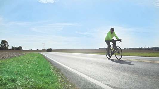 A Peloton of One - Backdrop