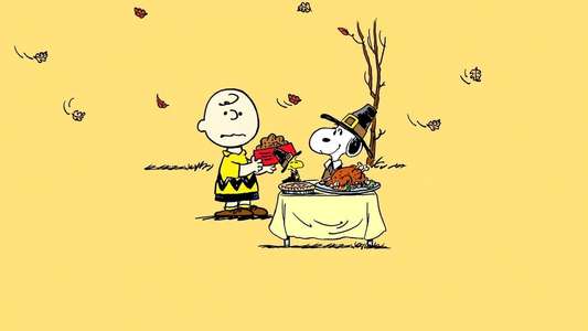 A Charlie Brown Thanksgiving - Backdrop