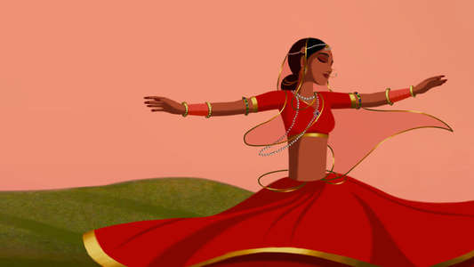 Bombay Rose - Backdrop