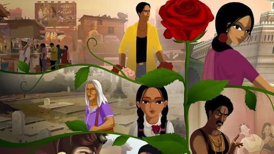Bombay Rose - Backdrop