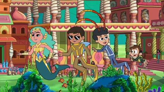 Little Singham Samundar Ka Sikandar - Backdrop