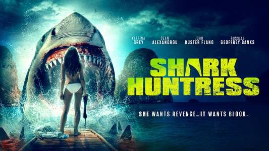 Shark Huntress - Backdrop