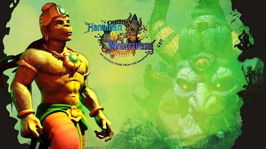Hanuman Vs Mahiravana - Backdrops