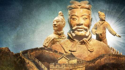 Mysteries of Ancient China - Backdrop