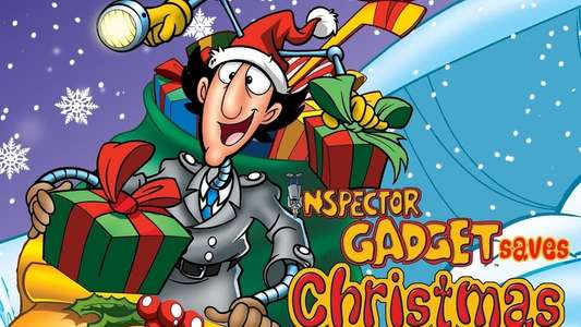 Inspector Gadget Saves Christmas - Backdrop