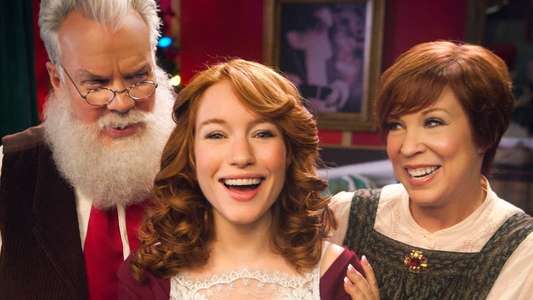 Annie Claus Is Coming to Town - Backdrop