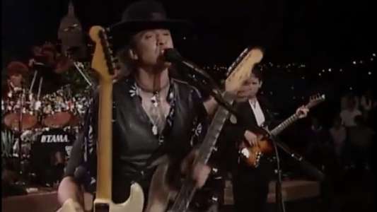 Stevie Ray Vaughan and Double Trouble – One Night In Texas - Backdrop