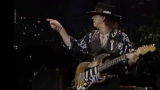Stevie Ray Vaughan and Double Trouble – One Night In Texas - Backdrop