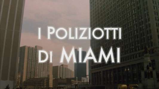 Miami Cops - Backdrop