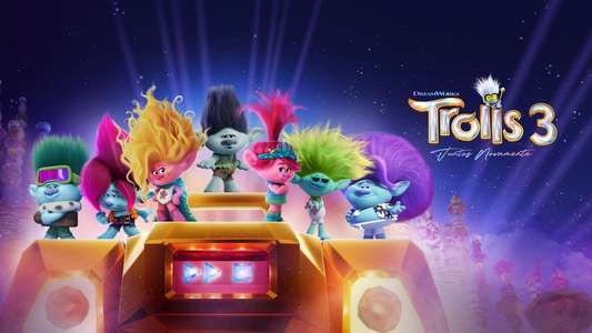 Trolls Band Together - Backdrop