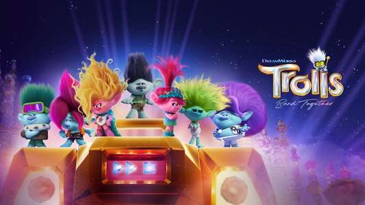 Trolls Band Together - Backdrop
