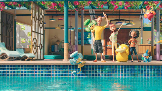 Pokémon Concierge - Backdrops