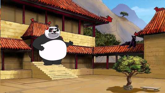 Chop Kick Panda - Backdrop