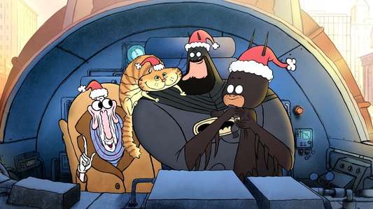 Merry Little Batman - Backdrop