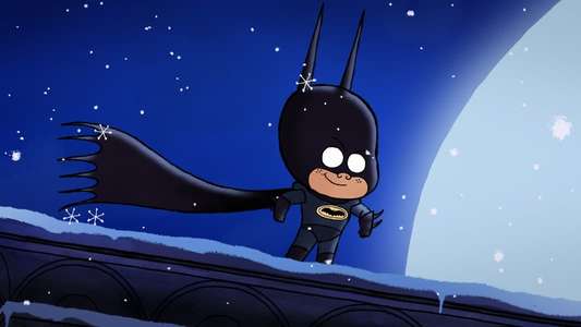 Merry Little Batman - Backdrop
