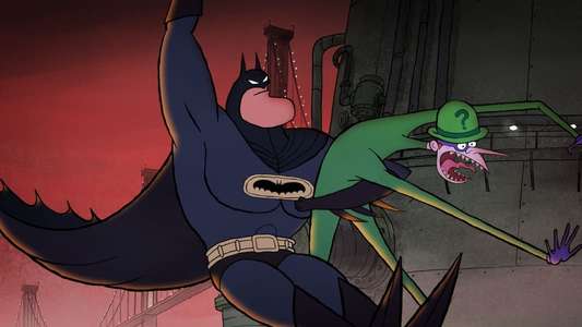 Merry Little Batman - Backdrop