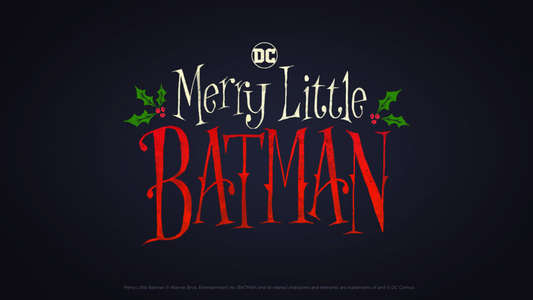 Merry Little Batman - Backdrop