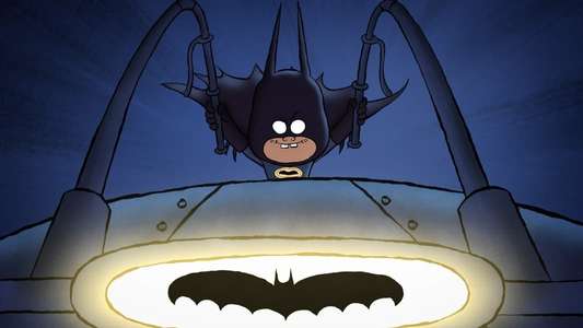 Merry Little Batman - Backdrop