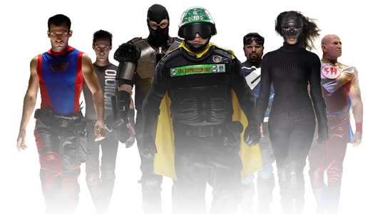 Superheroes - Backdrop