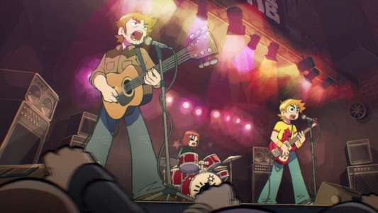 Scott Pilgrim Takes Off - Backdrops