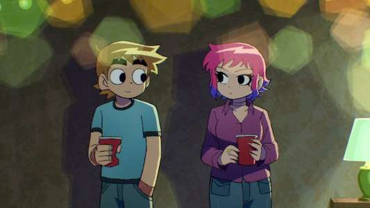 Scott Pilgrim Takes Off - Backdrops