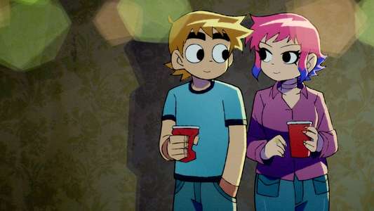 Scott Pilgrim Takes Off - Backdrops