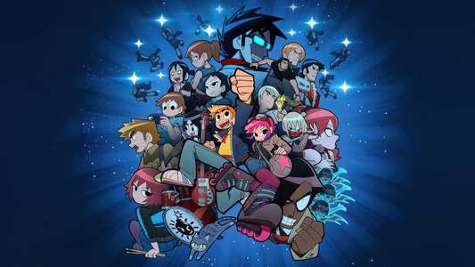 Scott Pilgrim Takes Off - Backdrops
