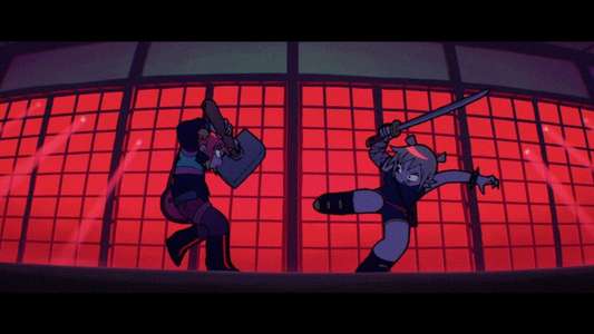 Scott Pilgrim Takes Off - Backdrops