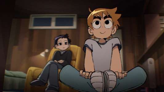 Scott Pilgrim Takes Off - Backdrops