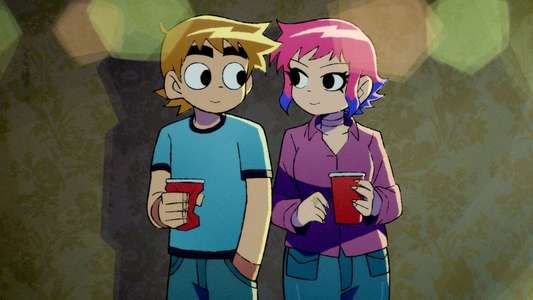 Scott Pilgrim Takes Off - Backdrops