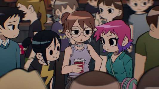 Scott Pilgrim Takes Off - Backdrops
