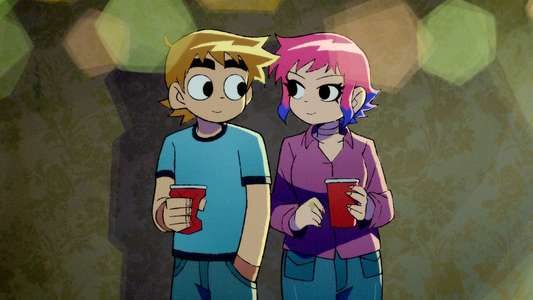 Scott Pilgrim Takes Off - Backdrops