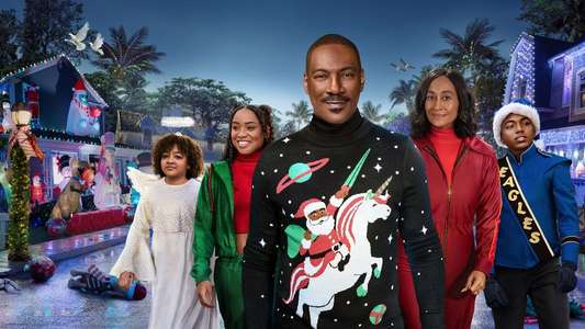 Candy Cane Lane - Backdrop