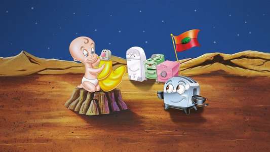 The Brave Little Toaster Goes to Mars - Backdrop