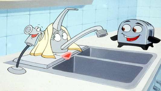 The Brave Little Toaster Goes to Mars - Backdrop
