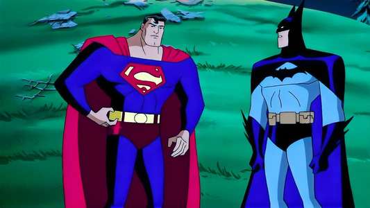 The Batman Superman Movie: World's Finest - Backdrop