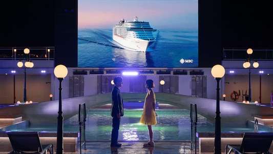 In Love and Deep Water - Backdrop