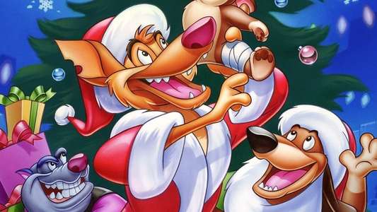 An All Dogs Christmas Carol - Backdrop