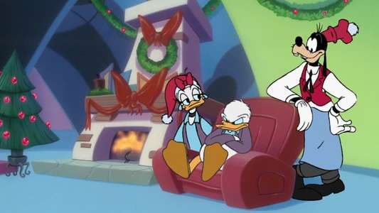 Mickey's Magical Christmas: Snowed in at the House of Mouse - Backdrop