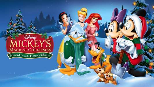 Mickey's Magical Christmas: Snowed in at the House of Mouse - Backdrop