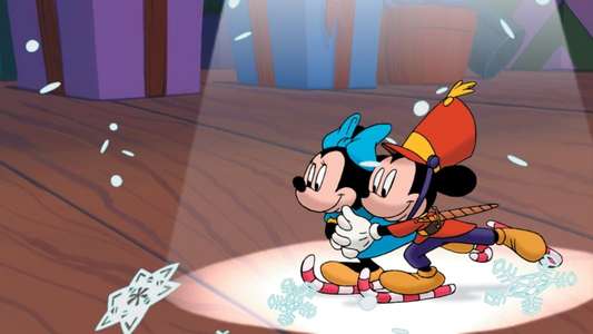 Mickey's Magical Christmas: Snowed in at the House of Mouse - Backdrop