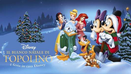 Mickey's Magical Christmas: Snowed in at the House of Mouse - Backdrop