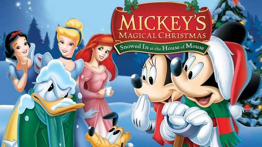 Mickey's Magical Christmas: Snowed in at the House of Mouse - Backdrop