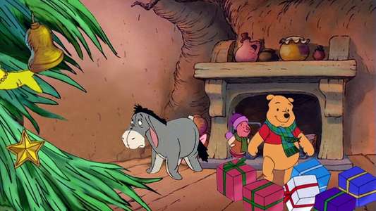 Winnie the Pooh: A Very Merry Pooh Year - Backdrops