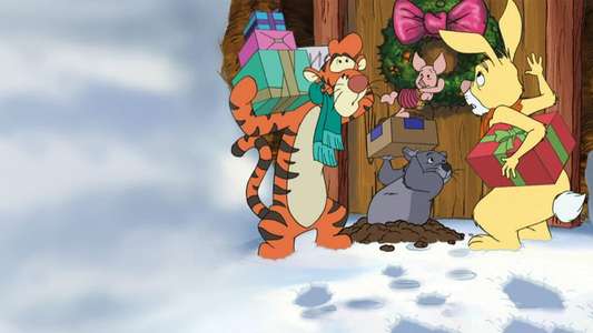 Winnie the Pooh: A Very Merry Pooh Year - Backdrops