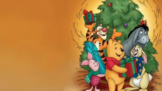 Winnie the Pooh: A Very Merry Pooh Year - Backdrops