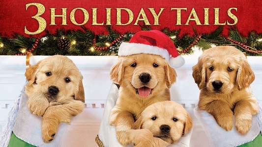3 Holiday Tails - Backdrop