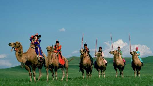 Johanna d'Arc of Mongolia - Backdrop